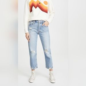 *BO* MOTHER Tomcat distress denim